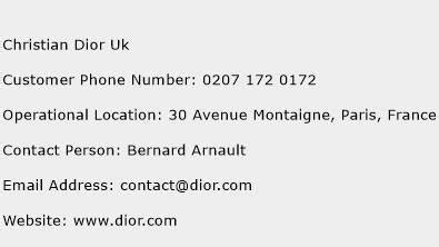 christian dior adresse|Christian Dior customer service email.